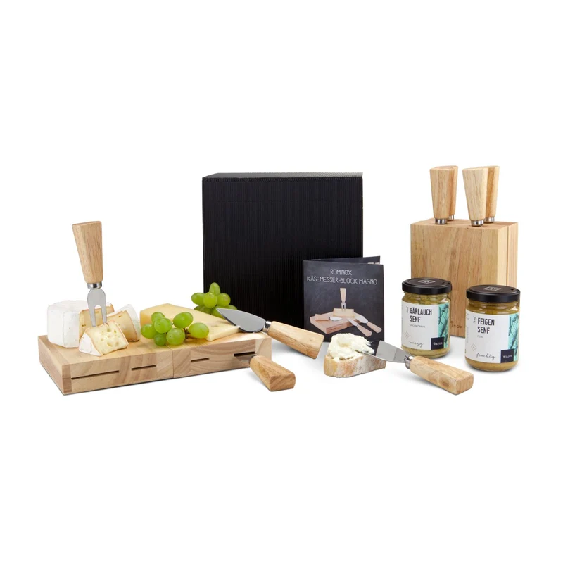 Edles Käse-Trio – Feinkost-Geschenkset