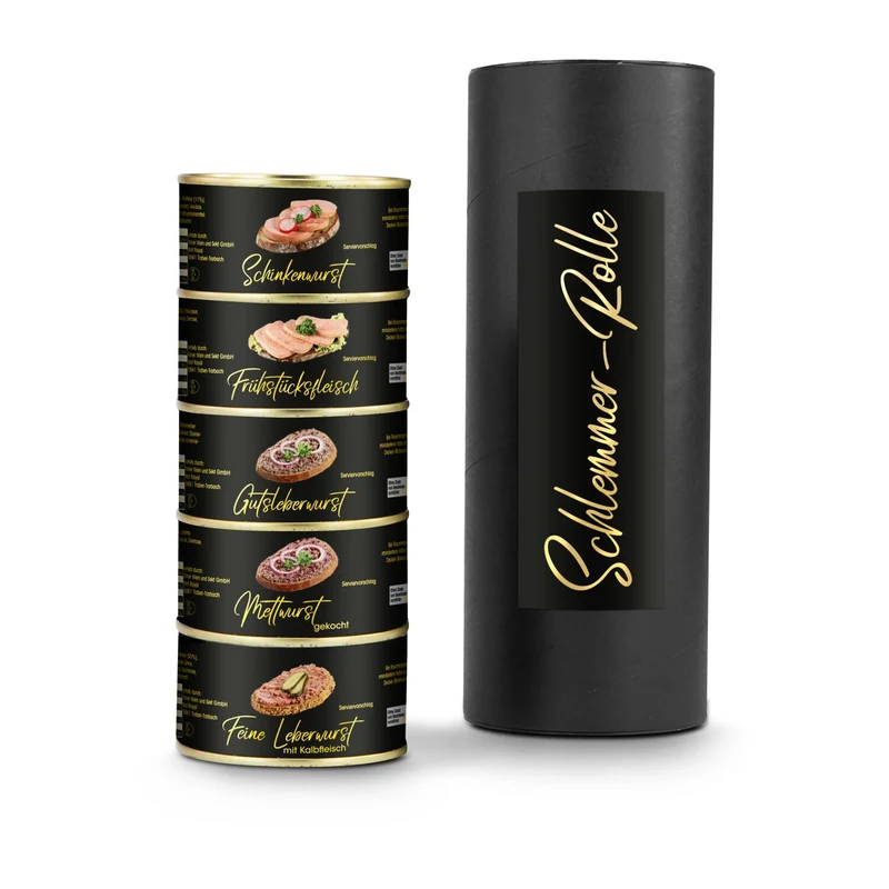Schlemmerrolle – Feinkost-Geschenkset