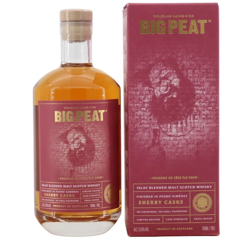 Big Peat Friends of Fèis ìle 2026 Small Batch 52,6% 0,7l