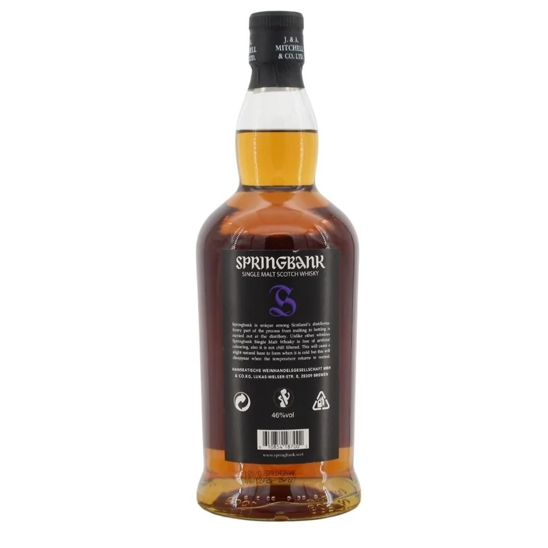 Springbank 18 Jahre 25/227 46% 0,7l