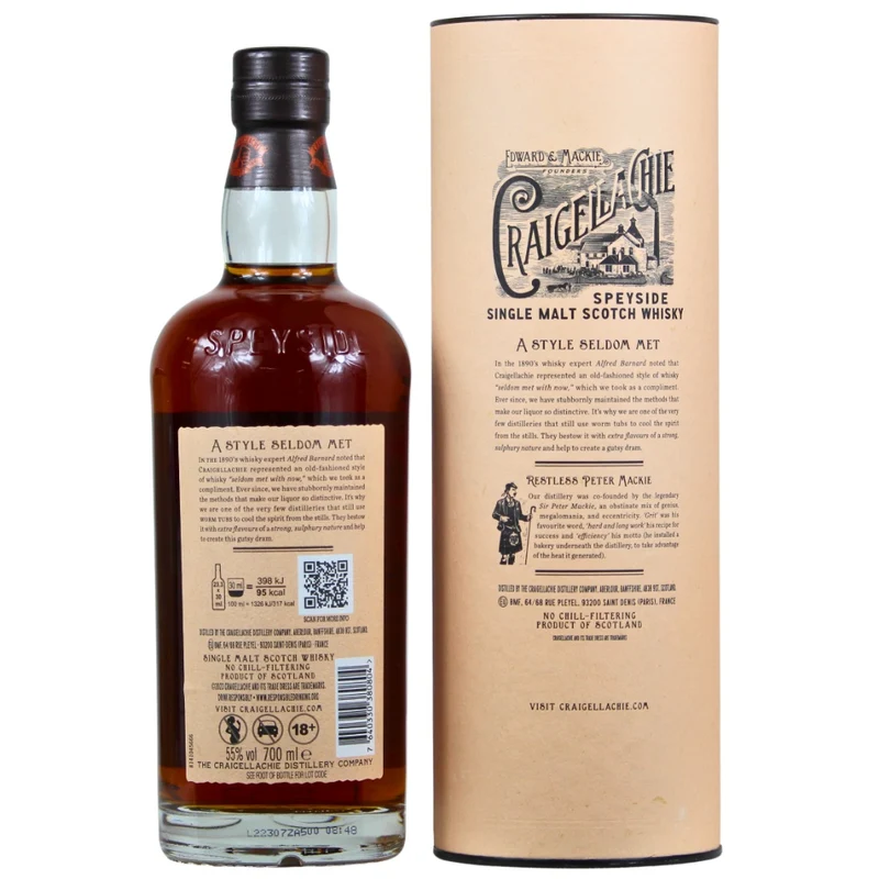 Craigellachie 23 Jahre 1999/2022 Exceptional Cask No. #3 Double Cask Limited Edition 55% 0,7l