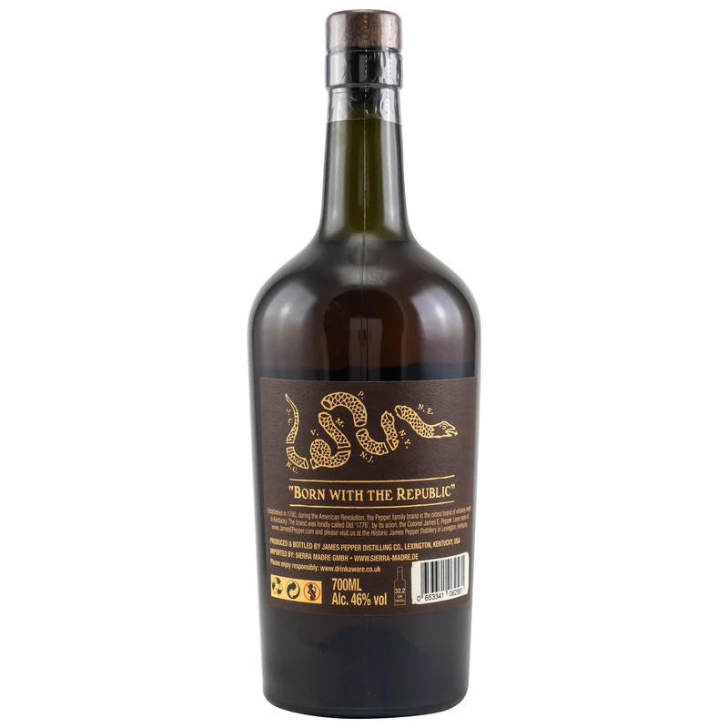 James E. Pepper 1776 Straight Bourbon 46% 0,7l