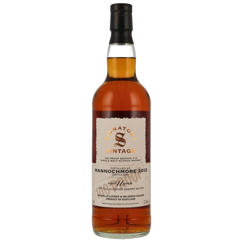 Mannochmore 11 Jahre 100 Proof Edition #13 SV 57,1% 0,7l