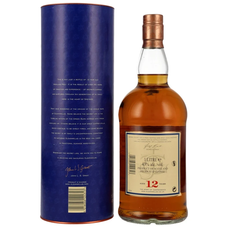 Glenfarclas 12 Jahre 43% 1l