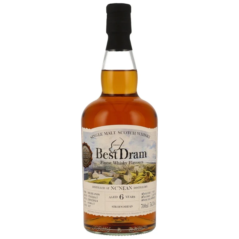 Nc'Nean 6 Jahre 2017/2024 STR Cask Best Dram #106-17 54,3% 0,7l