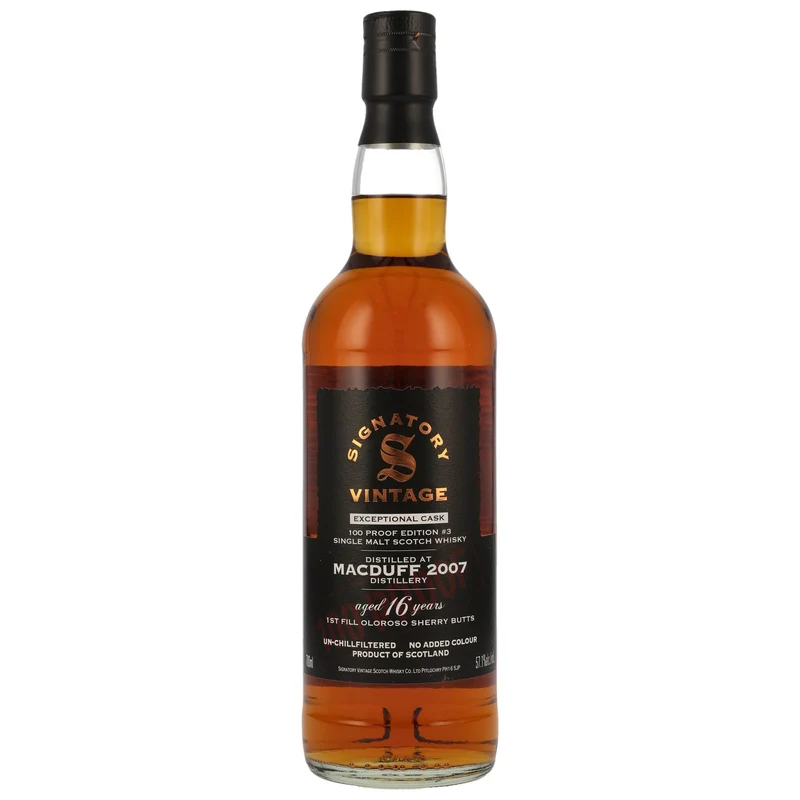 Macduff 2007 SV 100 Proof Exceptional Cask Edition 3 57,1% 0,7l