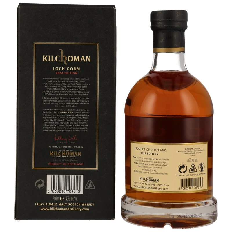 Kilchoman Loch Gorm 2024 46% 0,7l