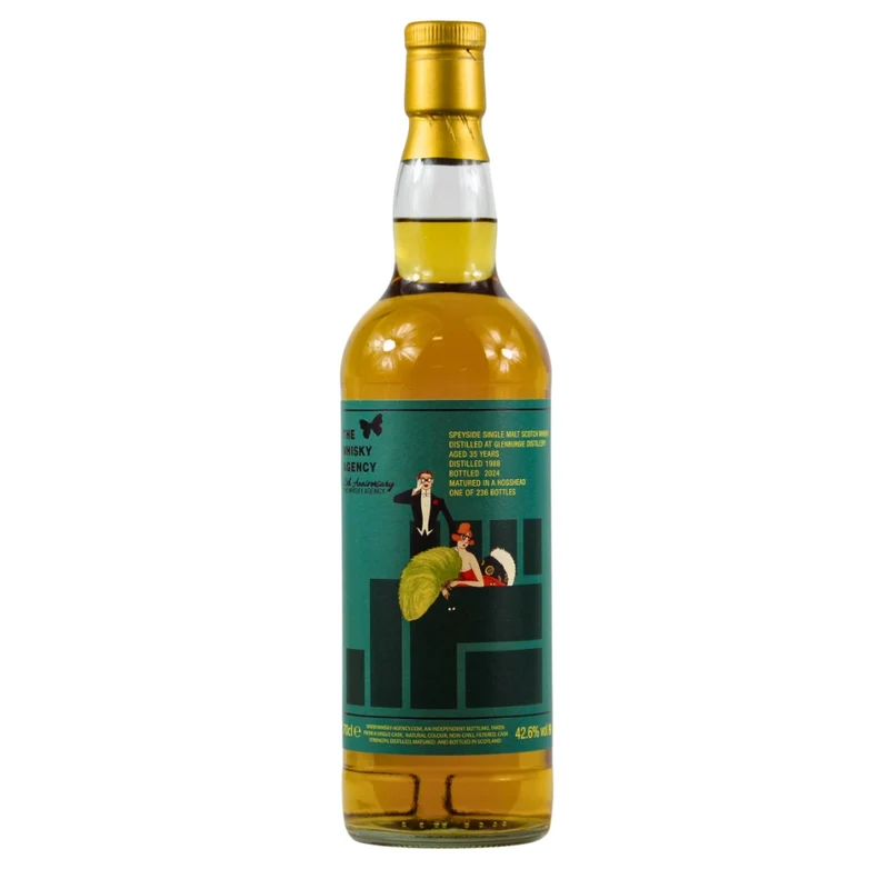 Glenburgie 35 Jahre 1988/2024 The Whisky Agency 15th Anniversary 42,6% 0,7l