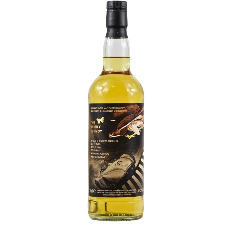 Ben Nevis 27 Jahre 1996/2023 The Whisky Agency 15th Anniversary 43,3% 0,7l