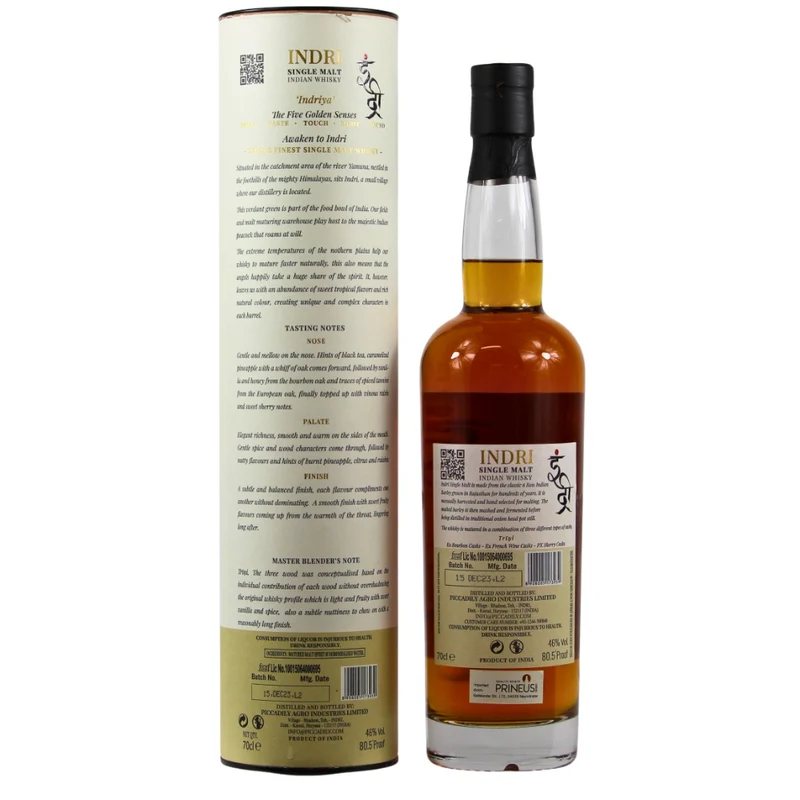 Indri Trini The Three Wood 46% 0,7l