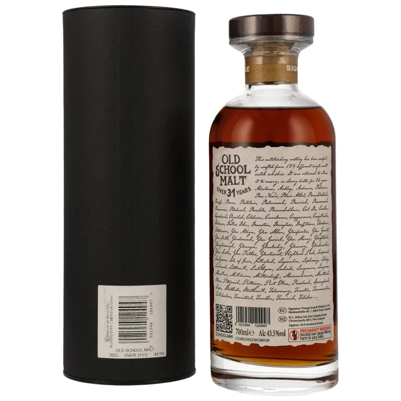 Old School Malt 31 Jahre Older Ibisco SV 43,5% 0,7l