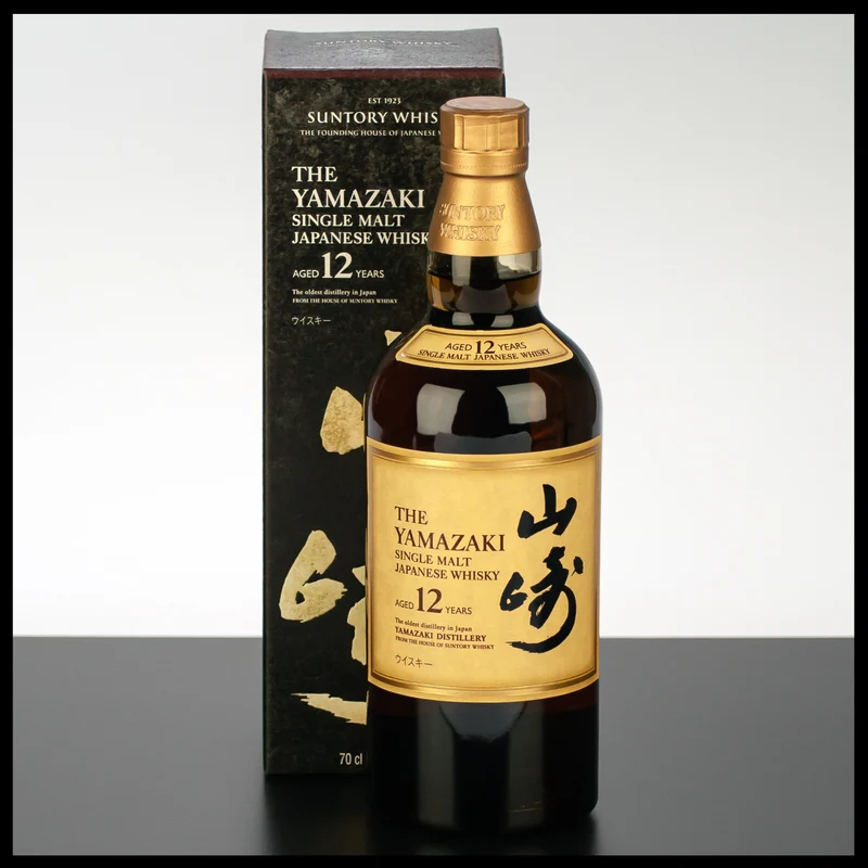 The Yamazaki 12 YO Single Malt Whisky 0,7L - 43% Vol.