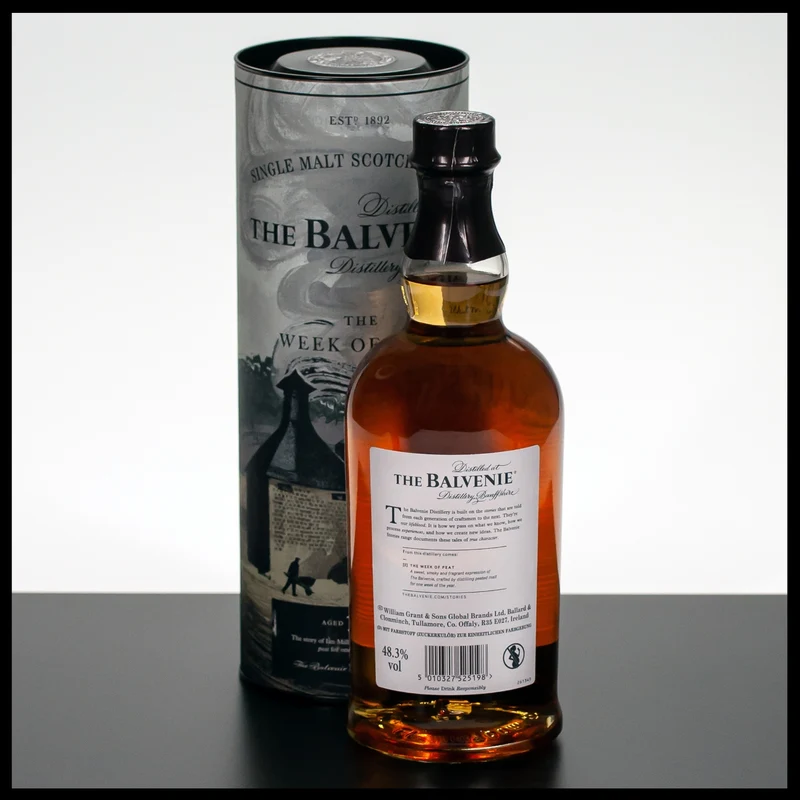The Balvenie Stories 14 YO Week of Peat Whisky 0,7L - 48,3% Vol.