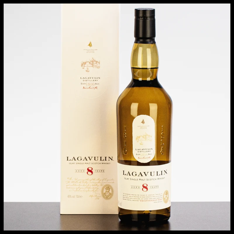 Lagavulin 8 YO Islay Single Malt Whisky 0,7L - 48% Vol.