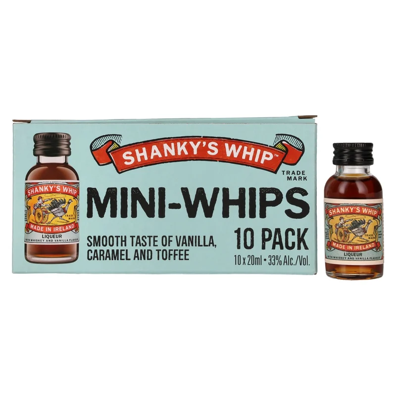 Shanky's Whip Liqueur 33% Vol. 10x0,02l