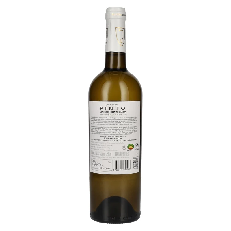Quinta Do Pinto ESTATE COLLECTION White 2024 13% Vol. 0,75l