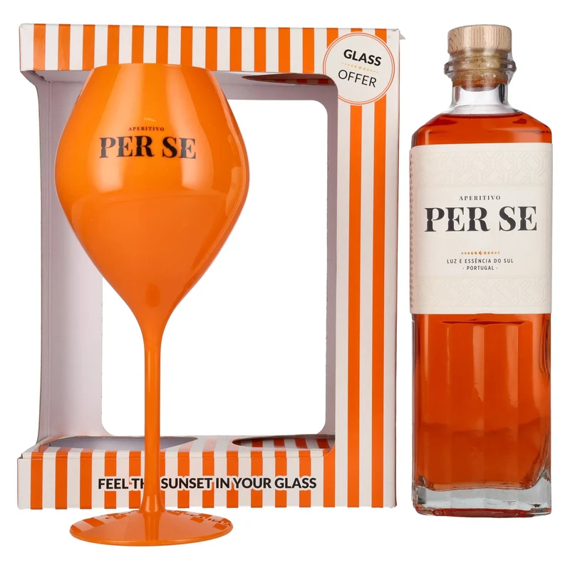 Per SE Aperitivo 14,5% Vol. 0,7l in Geschenkbox mit Glas