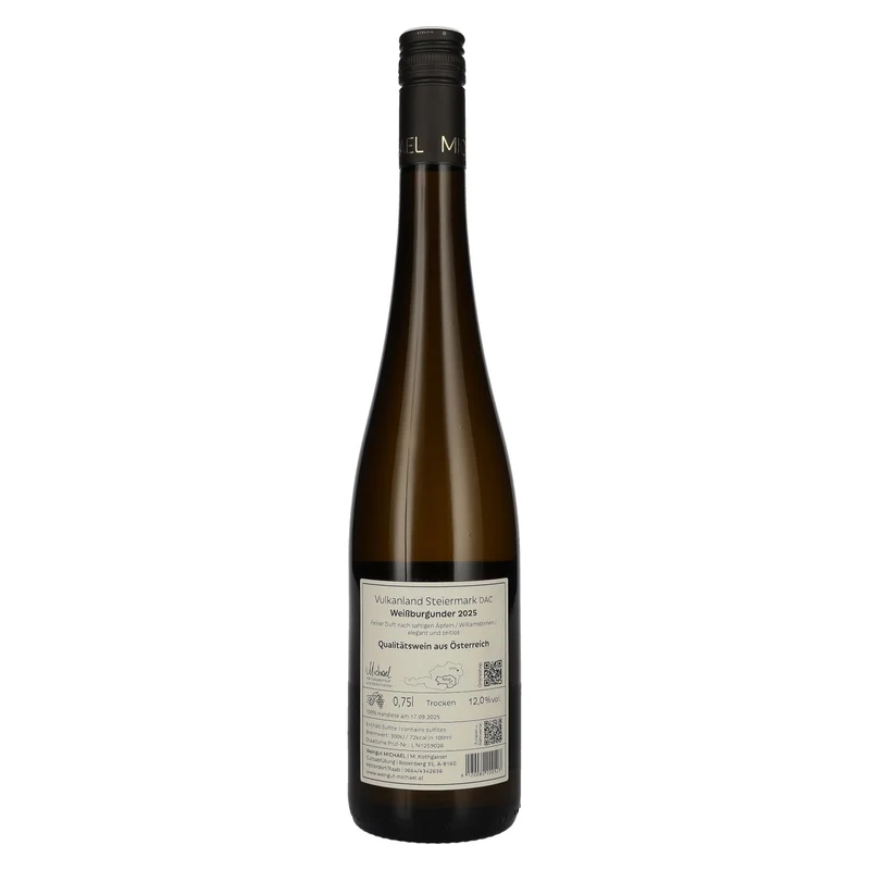 MICHAEL Weißburgunder Vulkanland Steiermark DAC 2025 12% Vol. 0,75l