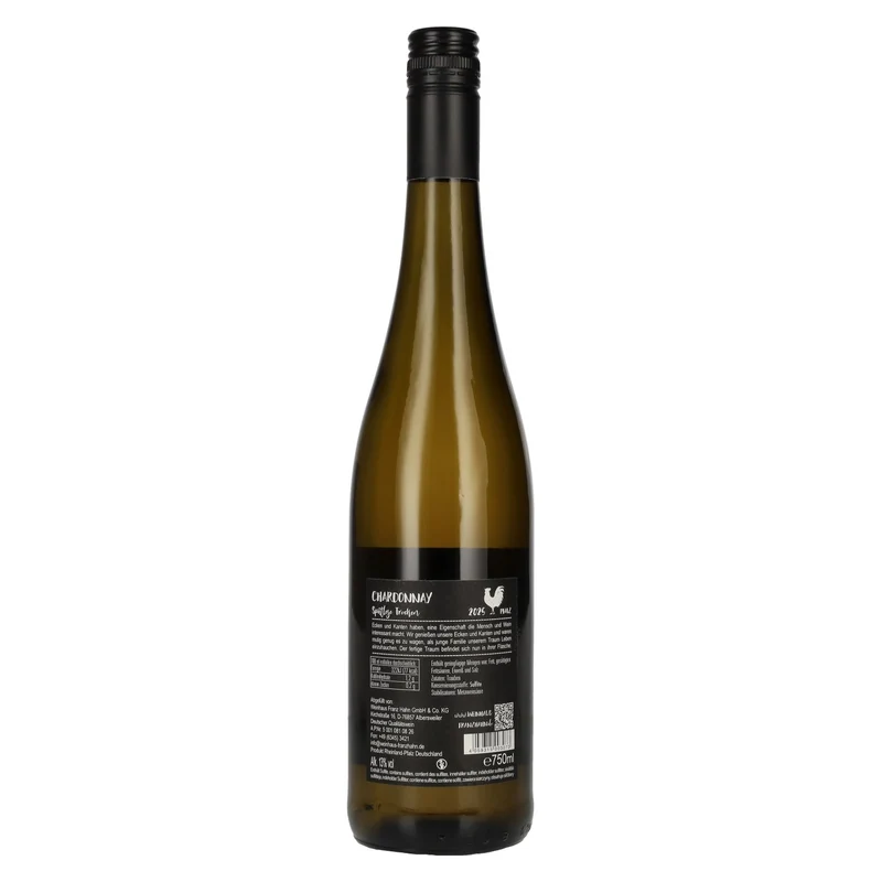 Franz Hahn Chardonnay 2025 13% Vol. 0,75l