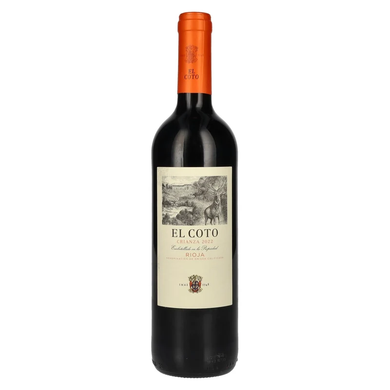 El Coto Rioja Crianza DOC 2022 13,5% Vol. 0,75l