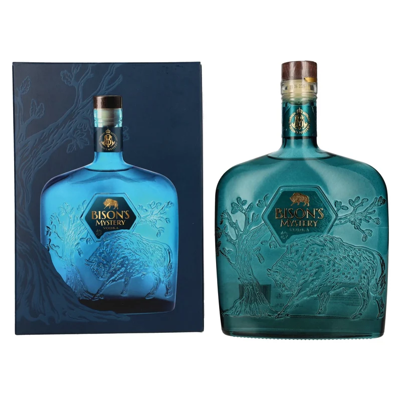 Bison's Mystery Vodka 40% Vol. 0,7l in Geschenkbox