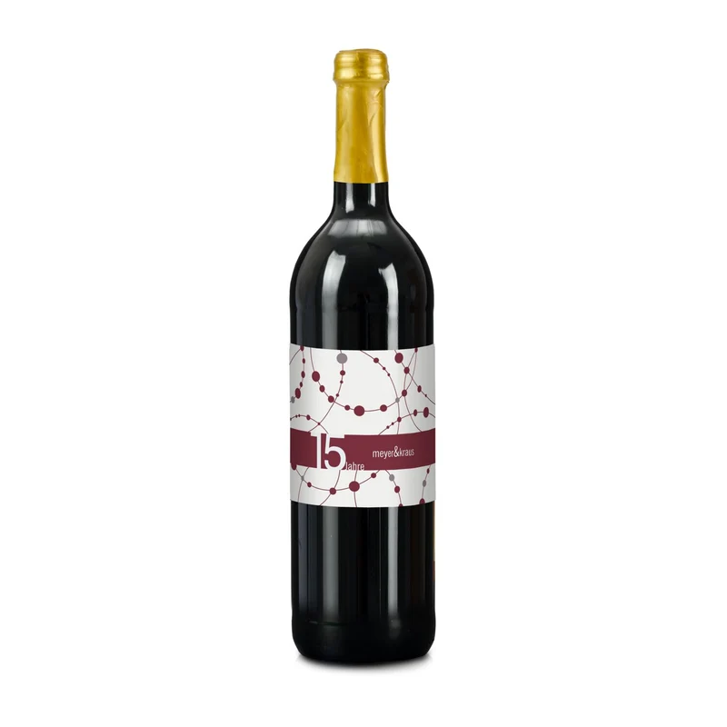 Rotwein im schwarzen Geschenkkarton – Getränke-Geschenkset
