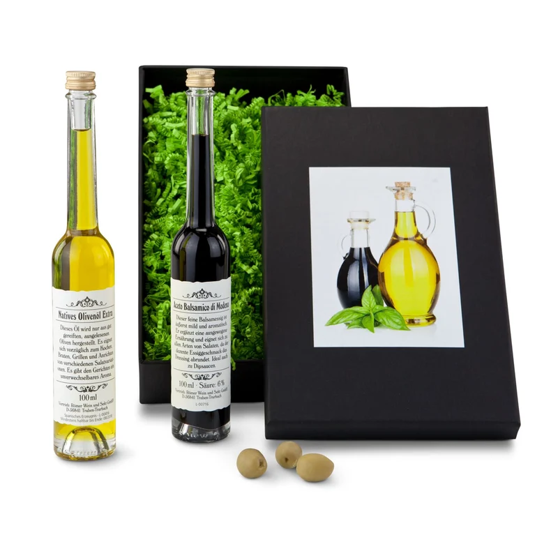 Aceto & Olio – Geschenkset mit Balsamico & Olivenöl