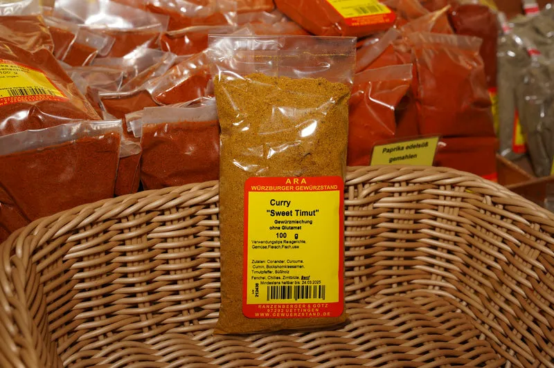 Curry Sweet Timut Gewürzmischung ohne Glutamat