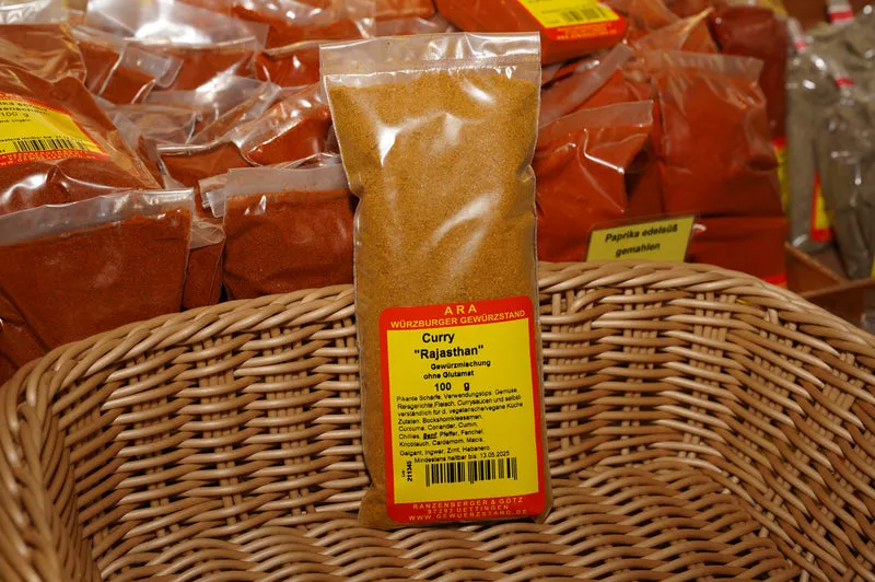 Curry Rajasthan ohne Glutamat