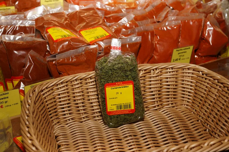 Corianderblätter - Coriander grün ( Korianderblätter)