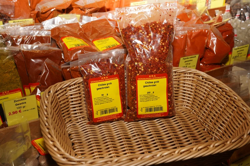 Chilies geschroten