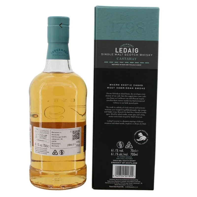 Ledaig Castaway Limited Edition 61,1% 0,7l