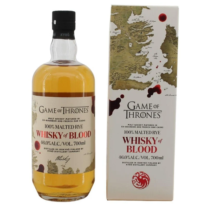Kyrö Whisky of Blood Game of Thrones Edition 46% 0,7l