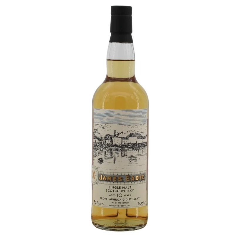 Laphroaig 10 Jahre 2015/2026 Refill Barrels - James Eadie 52,3% 0,7l