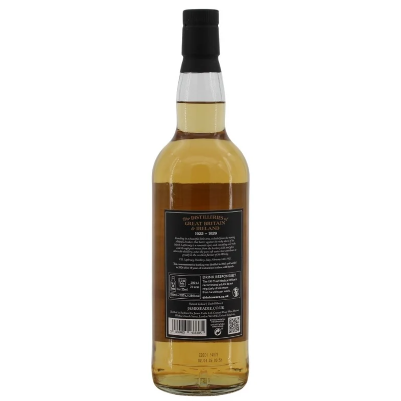 Laphroaig 10 Jahre 2015/2026 Refill Barrels - James Eadie 52,3% 0,7l