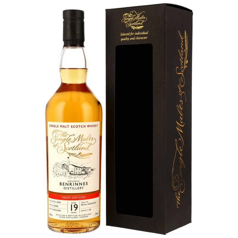 Benrinnes 19 Jahre 2006/2025 Refill Hogshead #310428 (SMoS) 57,0% 0,7l