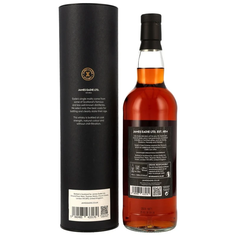 Blair Athol 18 Jahre 2007/2026 Refill Oloroso Sherry Hogshead Finish #361160 - James Eadie 56,8% 0,7l