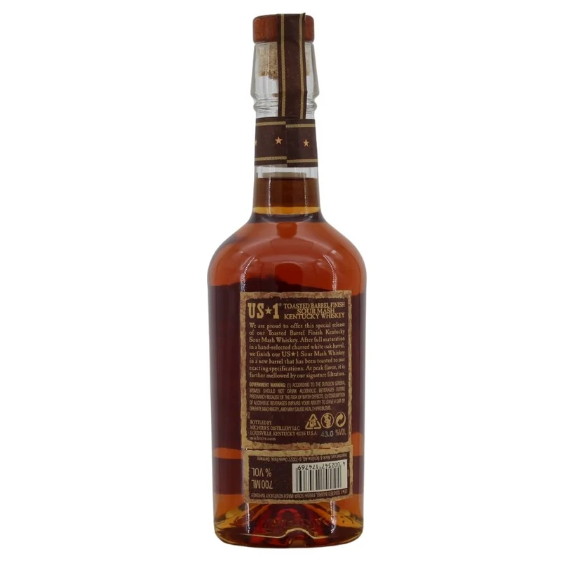 Michter's US 1 Toasted Barrel Finish Sour Mash 43% 0,7l