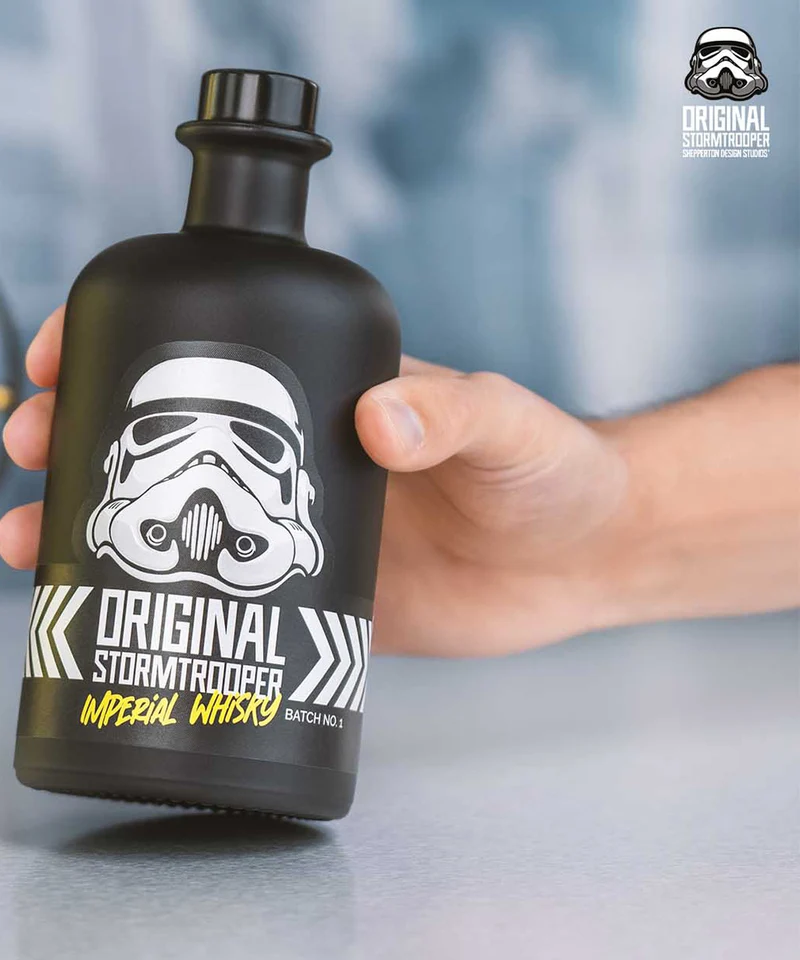 Original Stormtrooper Imperial Whisky inklusive 2 Gläser