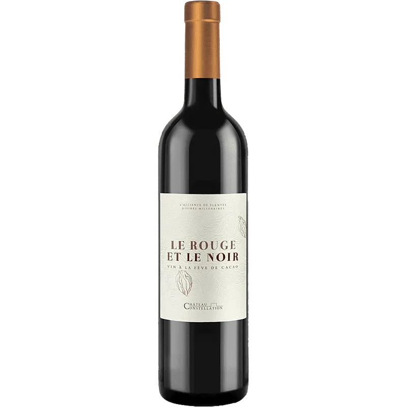 Le Rouge et le Noir IGP vin à la Fève de Cacao