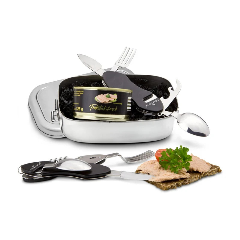 Herzhafte Outdoor-Box – Feinkost-Geschenkset