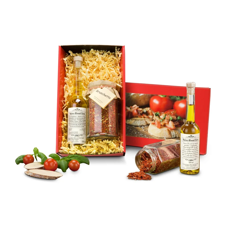 Bruschetta – Feinkost-Geschenkset