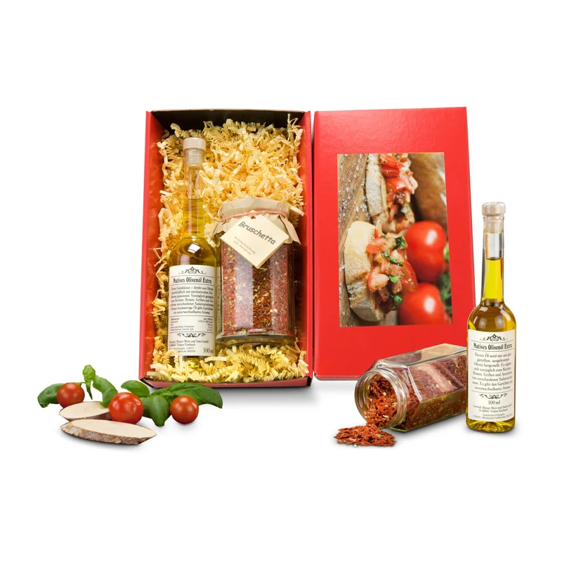 Bruschetta – Feinkost-Geschenkset