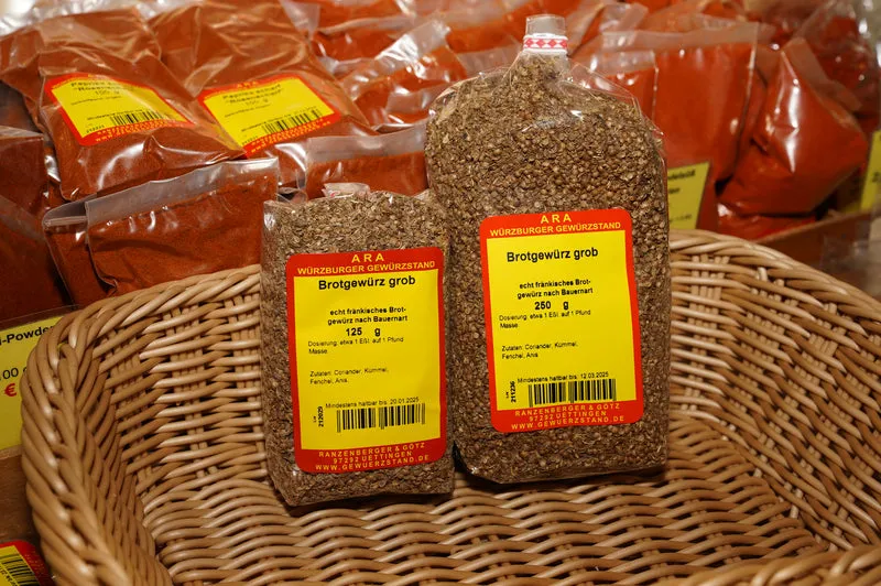 Brotgewürz grob, echt fränkisch nach Bauernart