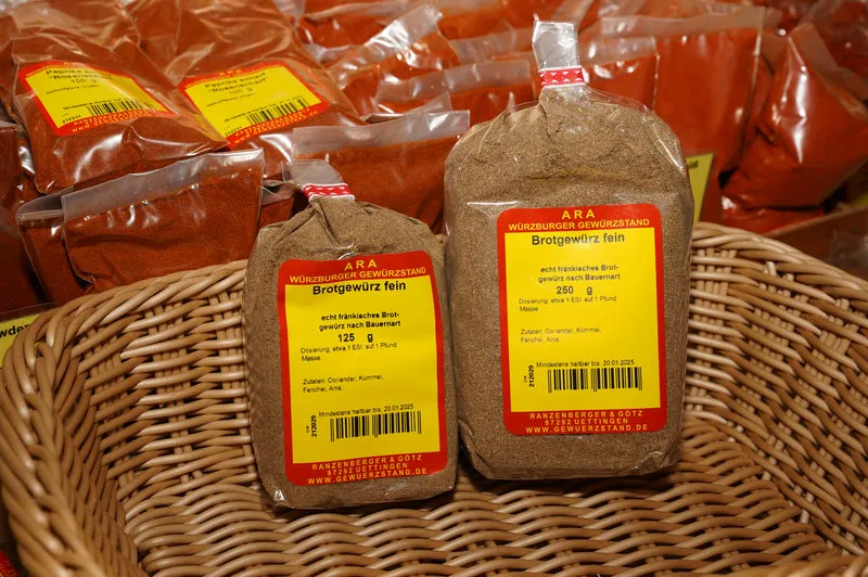 Brotgewürz gemahlen, echt fränkisch nach Bauernart