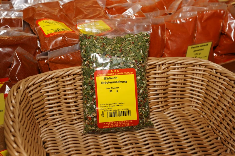 Bärlauchkräutermischung ohne Glutamat