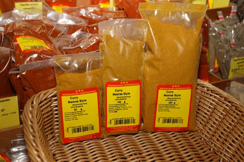 Curry Madras Style ohne Glutamat