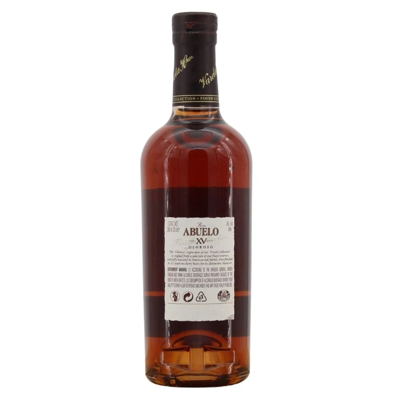 Ron Abuelo 15 Jahre Oloroso Sherry Finish 40% 0,2l