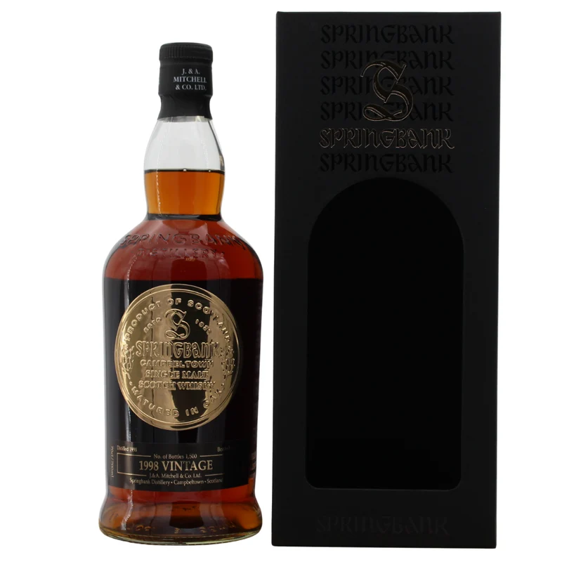 Springbank Vintage 1998 26 Jahre 48,3% 0,7l