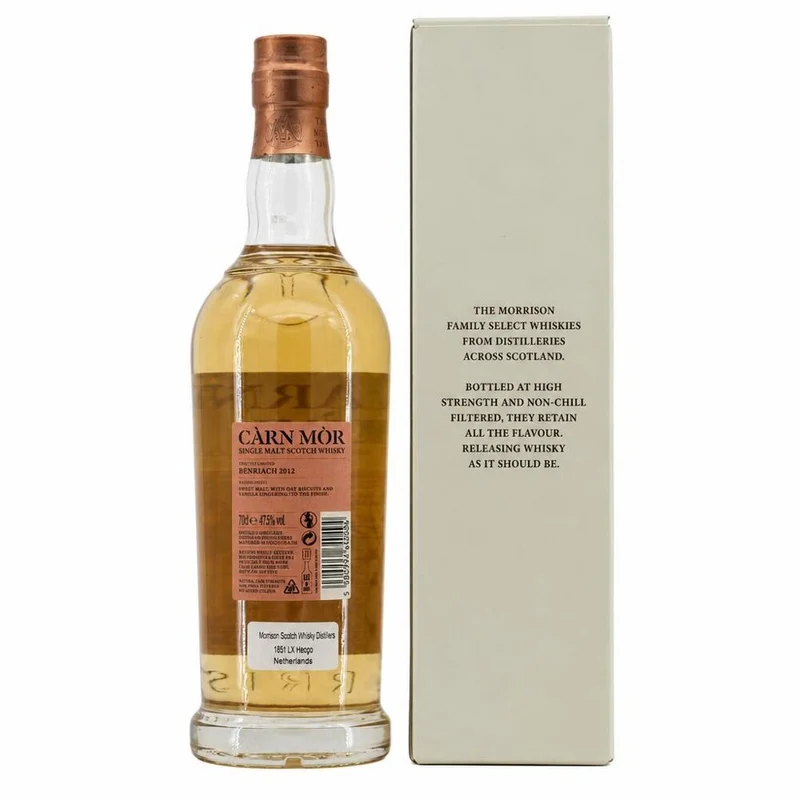Benriach 10 Jahre 2012/2023 Carn Mor Bourbon Barrel 47,5% 0,7l